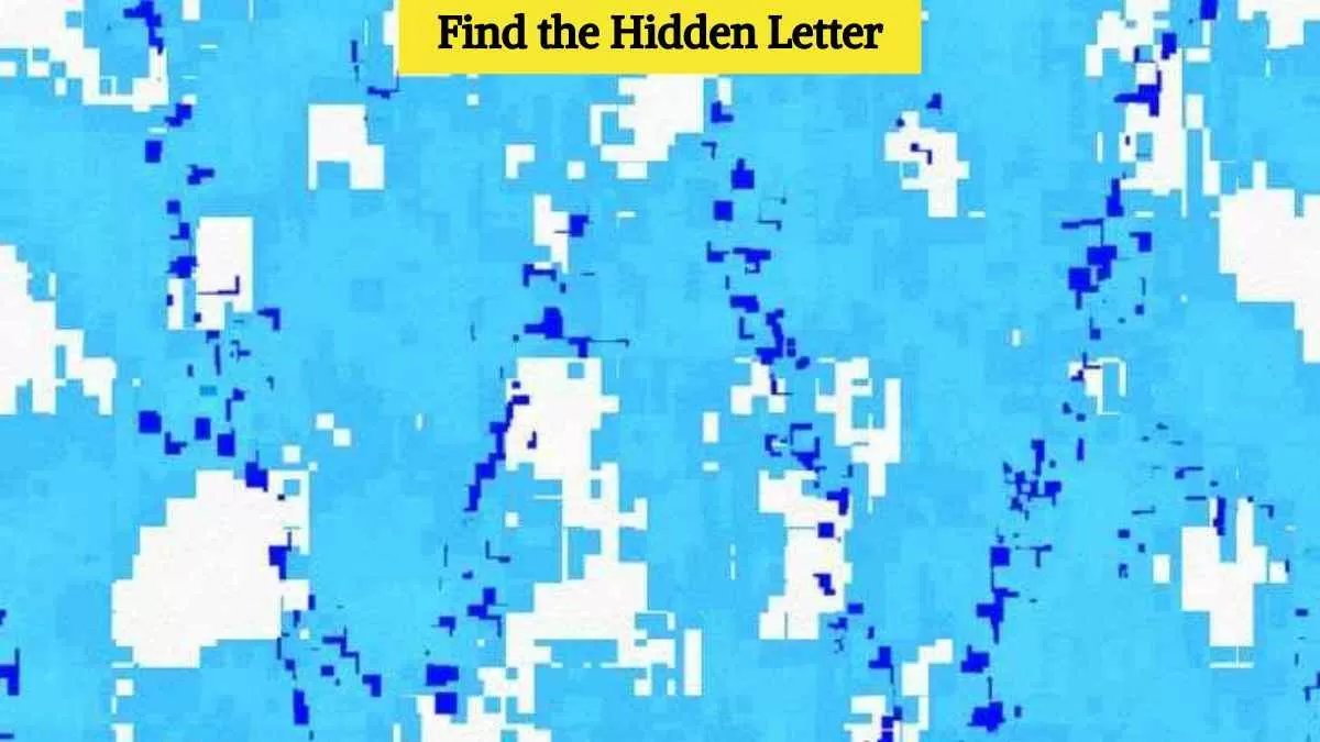 Teste de ilusão de ótica: encontre a letra escondida em 6 segundos